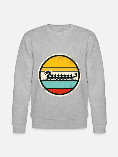 Dragon Boat 2 - Stanley/Stella CHANGER Unisex Organic Sweatshirt - heather grey