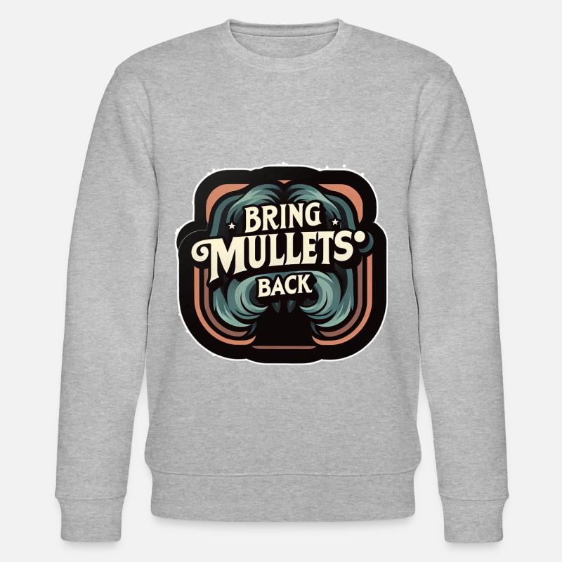 Ramenez les mulets 9 - Sweat bio CHANGER Stanley/Stella Unisexe - gris chiné