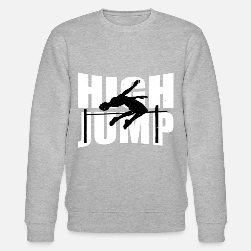 Saut en hauteur 3 - Sweat bio CHANGER Stanley/Stella Unisexe - gris chiné
