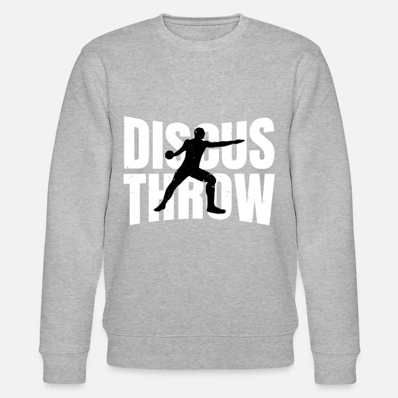 Discus Throw 3 - Stanley/Stella Unisex Bio-Sweatshirt CHANGER  - Grau meliert