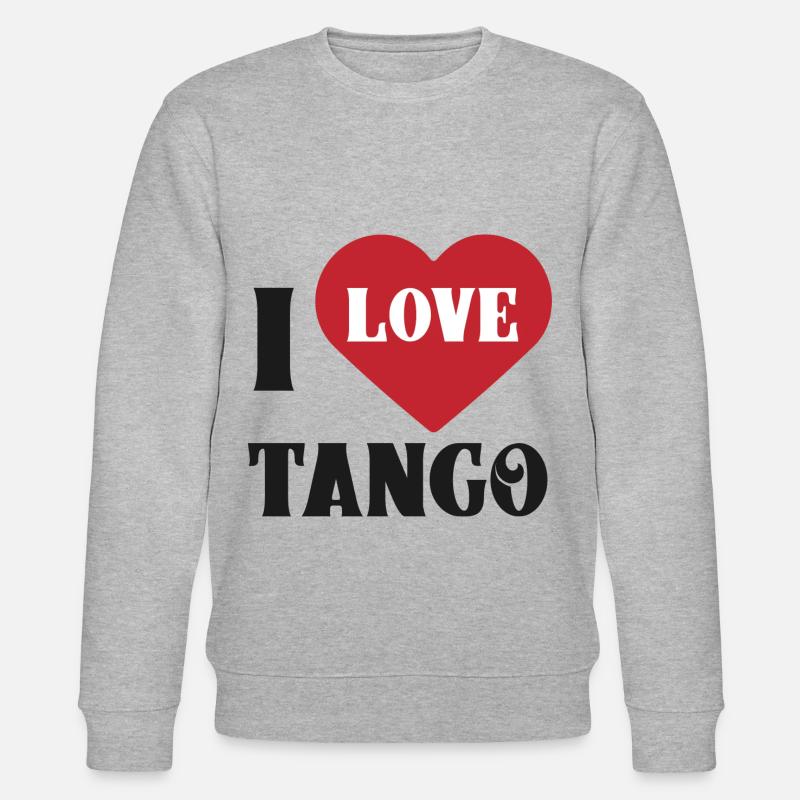 J'aime le tango - Sweat bio CHANGER Stanley/Stella Unisexe - gris chiné