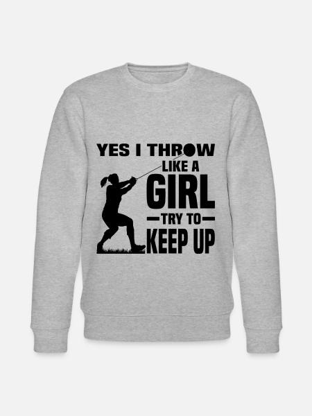 Hammerwerfen - Stanley/Stella Unisex Bio-Sweatshirt CHANGER  - Grau meliert