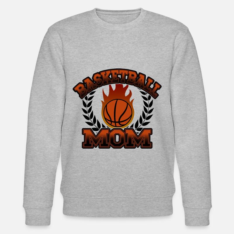 Basketball Mutter - Stanley/Stella Unisex Bio-Sweatshirt CHANGER  - Grau meliert