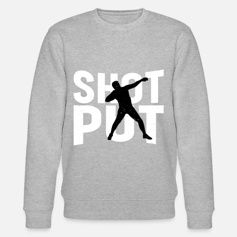 Lancer du poids 2 - Sweat bio CHANGER Stanley/Stella Unisexe - gris chiné