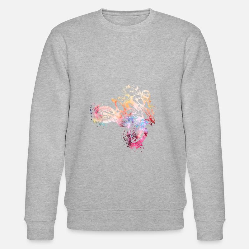 Motorsport - Stanley/Stella Unisex Bio-Sweatshirt CHANGER  - Grau meliert