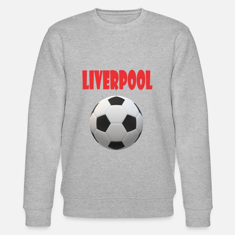 Liverpool Design - Stanley/Stella Unisex Bio-Sweatshirt CHANGER  - Grau meliert