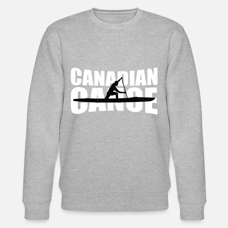Canoë canadien 4 - Sweat bio CHANGER Stanley/Stella Unisexe - gris chiné