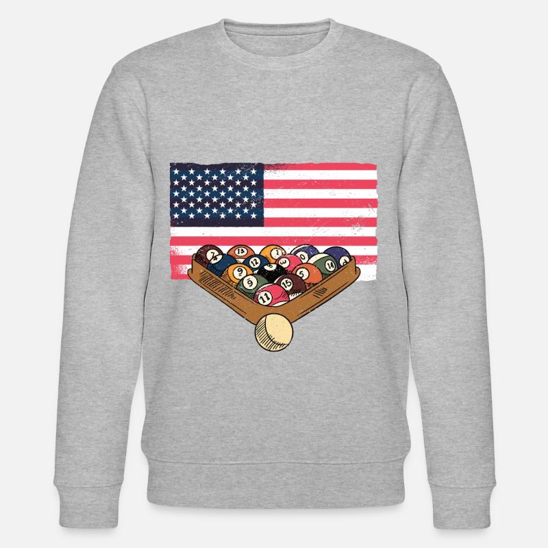 Billard - Sweat bio CHANGER Stanley/Stella Unisexe - gris chiné