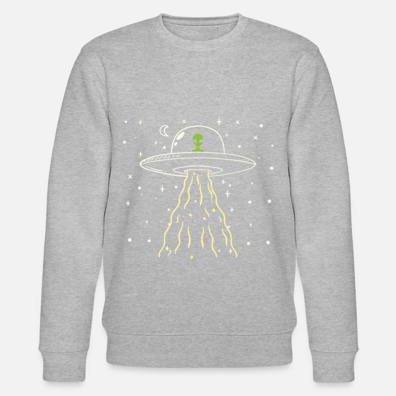 Vaisseau spatial extraterrestre - Sweat bio CHANGER Stanley/Stella Unisexe - gris chiné