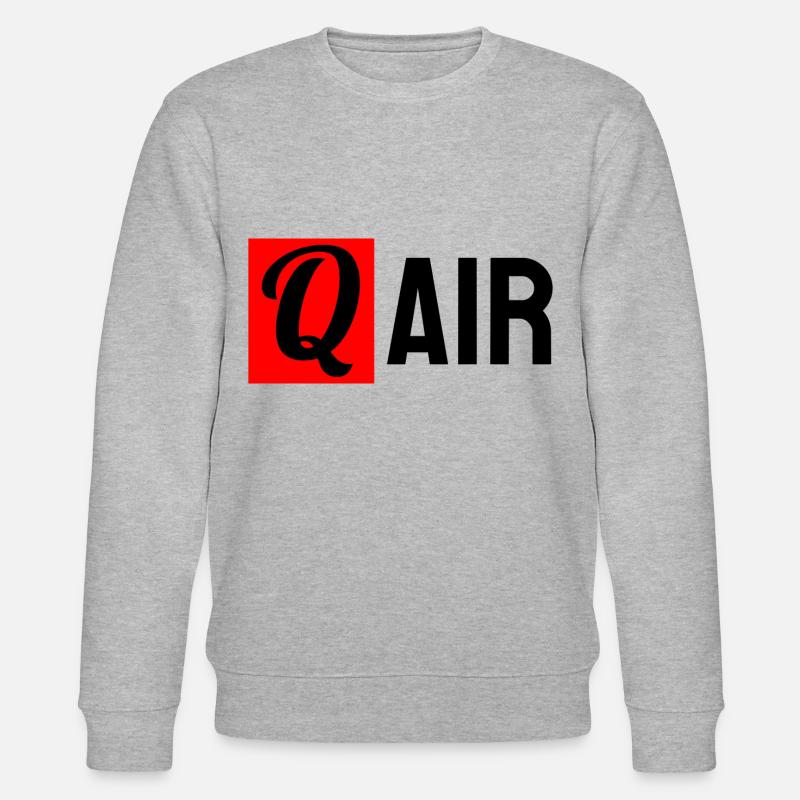 Q Luft - Stanley/Stella Unisex Bio-Sweatshirt CHANGER  - Grau meliert