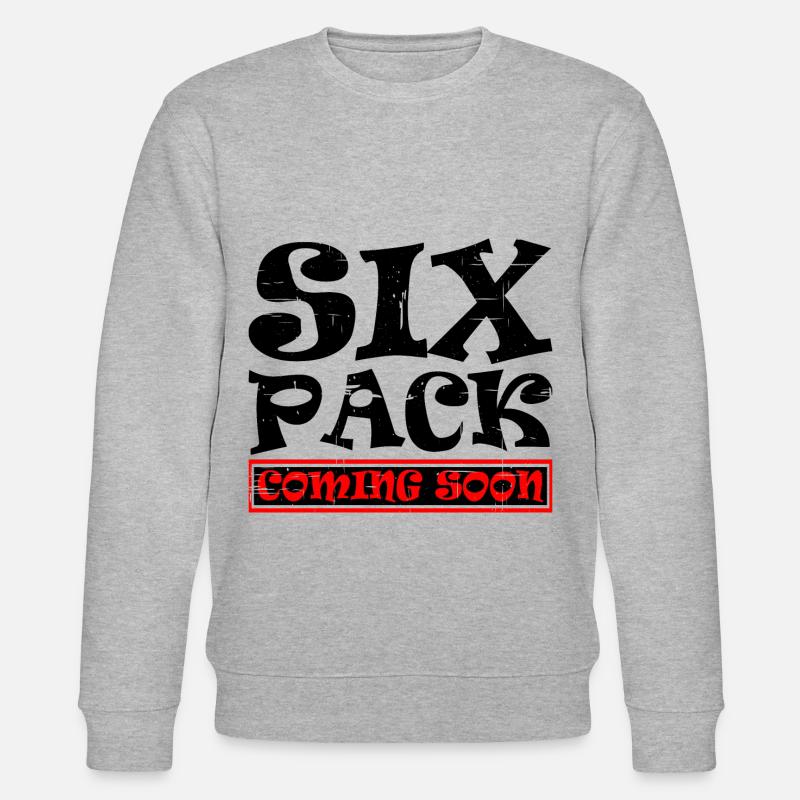 Six Pack Coming Soon 39 - Stanley/Stella Unisex Bio-Sweatshirt CHANGER  - Grau meliert