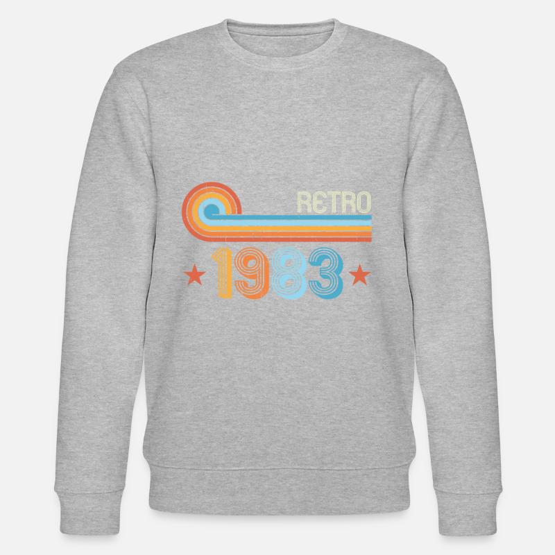 Retro 1983 - Stanley/Stella Unisex Bio-Sweatshirt CHANGER  - undefined
