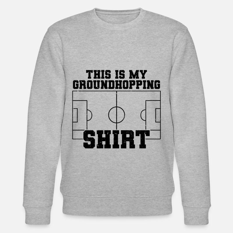 Groundhopping - Stanley/Stella CHANGER Unisex Organic Sweatshirt - heather grey