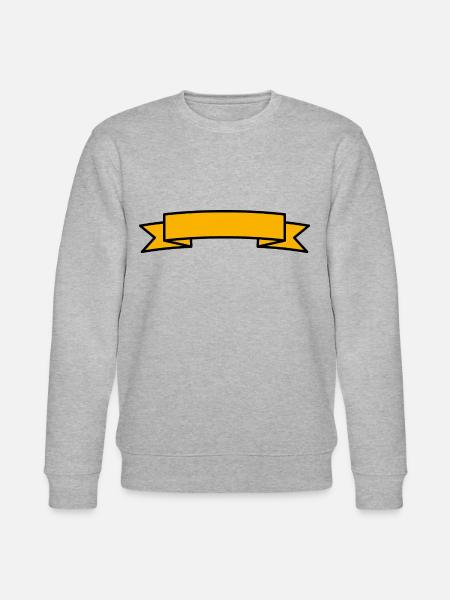 Banner - Insert Text - Stanley/Stella CHANGER Unisex Organic Sweatshirt - heather grey