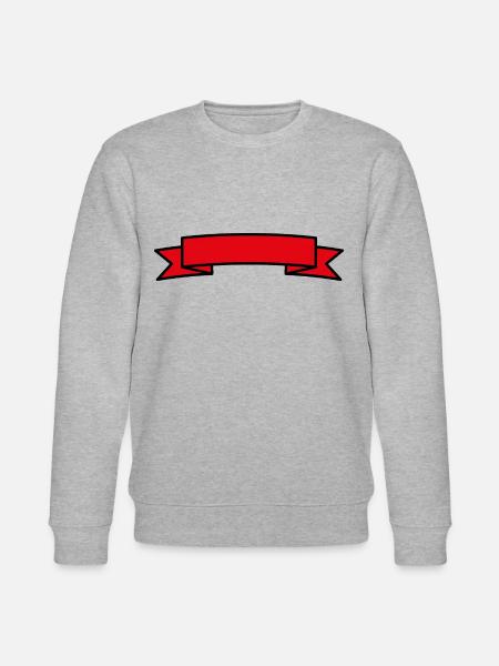 Banner - Insert Text - Stanley/Stella CHANGER Unisex Organic Sweatshirt - heather grey