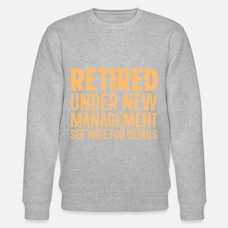 Retraités - Sweat bio CHANGER Stanley/Stella Unisexe - gris chiné
