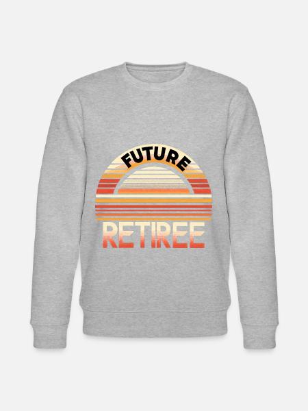 Future Retiree 7 - Stanley/Stella CHANGER Unisex Organic Sweatshirt - heather grey