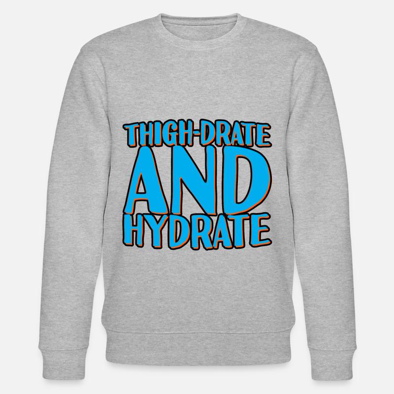 Thigh-Drate Et Hydrate 2 - Sweat bio CHANGER Stanley/Stella Unisexe - gris chiné
