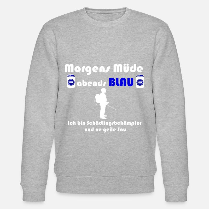 Schädlingsbekämpfer Kammerjäger Geschenk Lustig - Stanley/Stella Unisex Bio-Sweatshirt CHANGER  - undefined