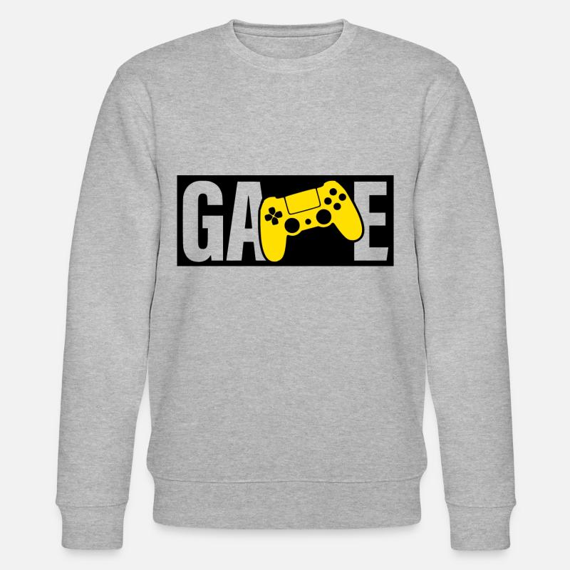 Game - Sweat bio CHANGER Stanley/Stella Unisexe - gris chiné