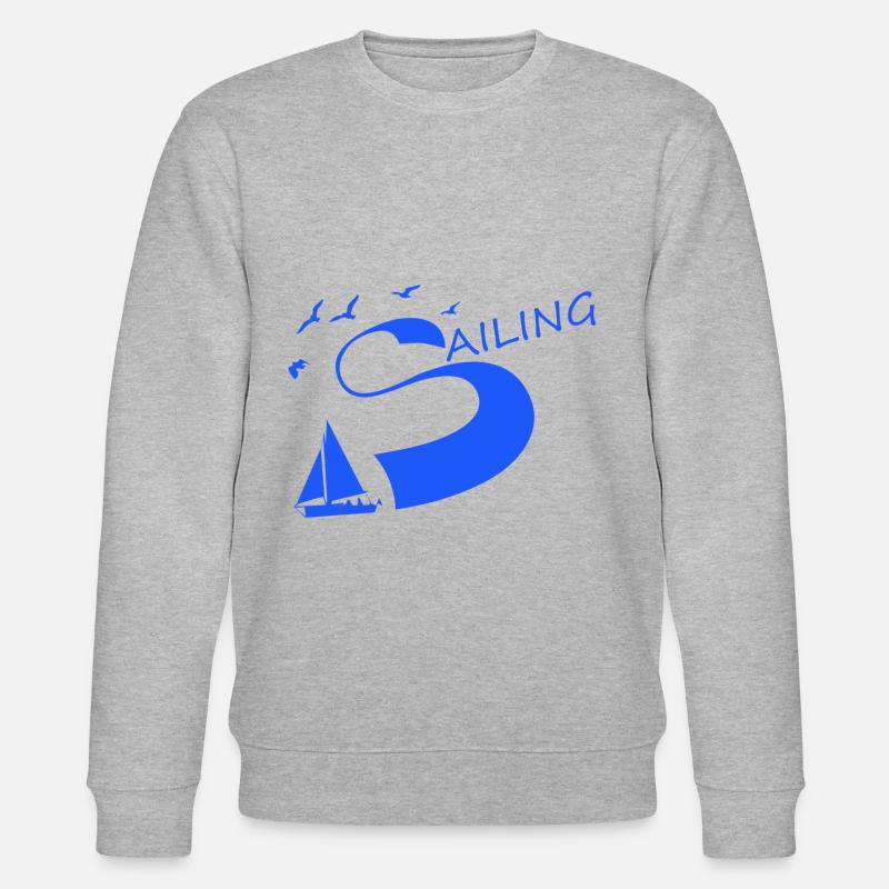 Sailing - Sweat bio CHANGER Stanley/Stella Unisexe - gris chiné