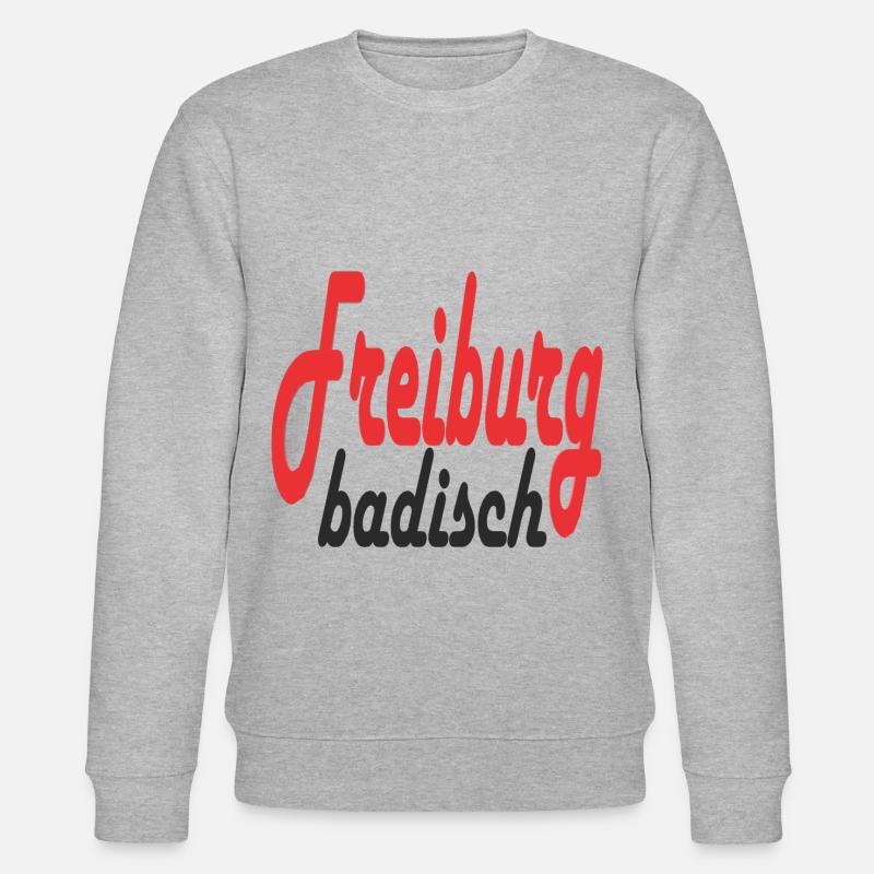 Freiburg Design - Stanley/Stella Unisex Bio-Sweatshirt CHANGER  - Grau meliert