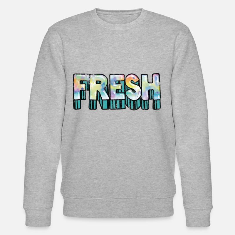 Fresh - Stanley/Stella Unisex Bio-Sweatshirt CHANGER  - Grau meliert