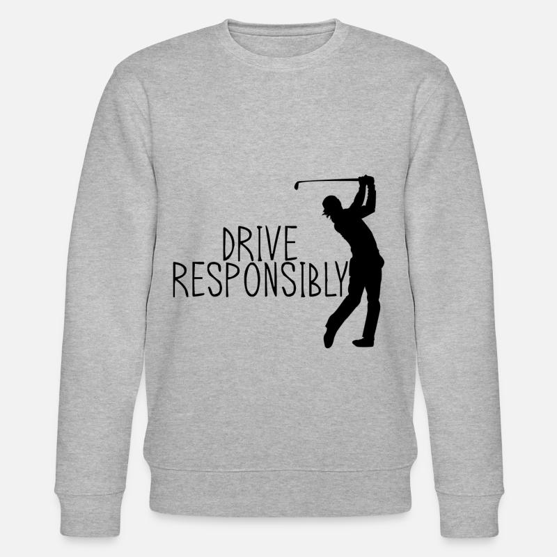 Drive Responsibly - Stanley/Stella Unisex Bio-Sweatshirt CHANGER  - Grau meliert