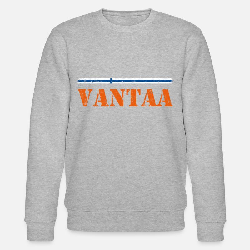 Vantaa - Stanley/Stella Unisex Bio-Sweatshirt CHANGER  - Grau meliert