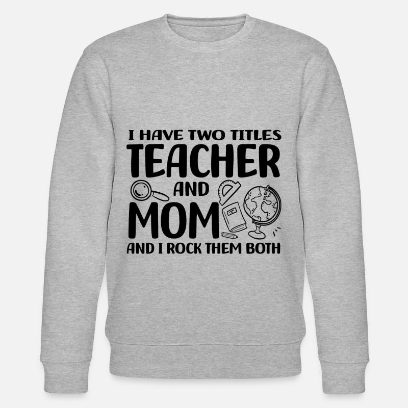 Lehrer - Stanley/Stella Unisex Bio-Sweatshirt CHANGER  - Grau meliert
