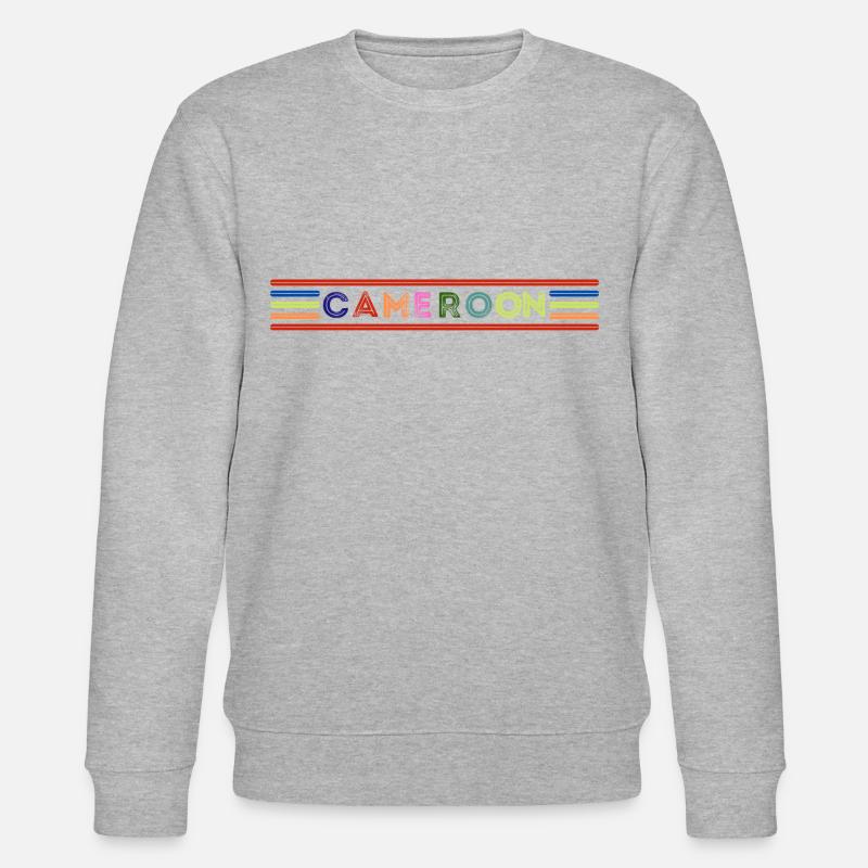 Kamerun - Stanley/Stella Unisex Bio-Sweatshirt CHANGER  - Grau meliert
