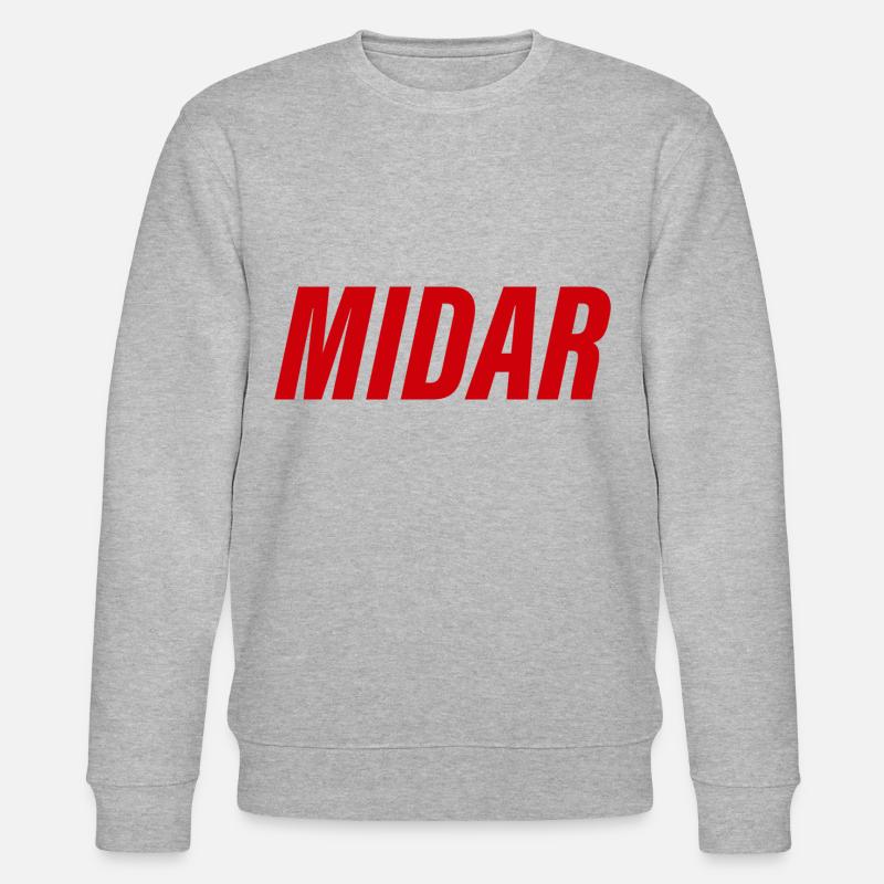 Midar - Stanley/Stella Unisex Bio-Sweatshirt CHANGER  - Grau meliert