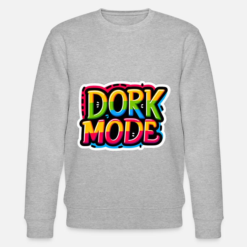 Mode Dork 5 - Sweat bio CHANGER Stanley/Stella Unisexe - gris chiné