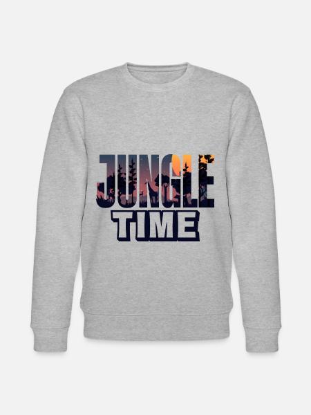 Safari Big Five - Stanley/Stella CHANGER Unisex Organic Sweatshirt - heather grey