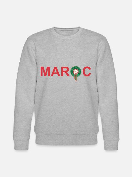 Marokko - Stanley/Stella Unisex Bio-Sweatshirt CHANGER  - Grau meliert