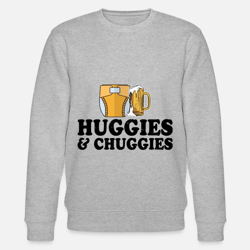 Huggies et Chuggies 18 - Sweat bio CHANGER Stanley/Stella Unisexe - gris chiné