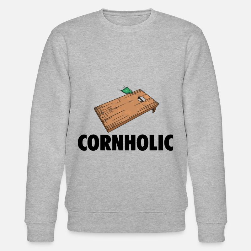 Cornhole - Stanley/Stella CHANGER Unisex Organic Sweatshirt - heather grey