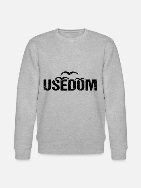 Usedom Ostsee Insel Möwen - Stanley/Stella Unisex Bio-Sweatshirt CHANGER - Grau meliert