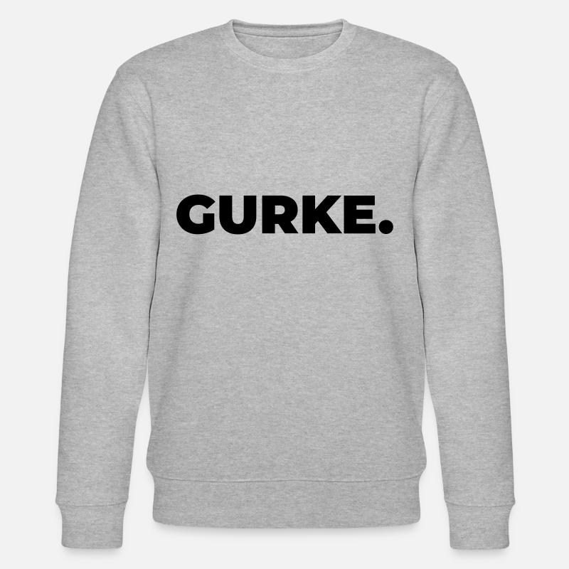 Gurke - Stanley/Stella Unisex Bio-Sweatshirt CHANGER  - Grau meliert