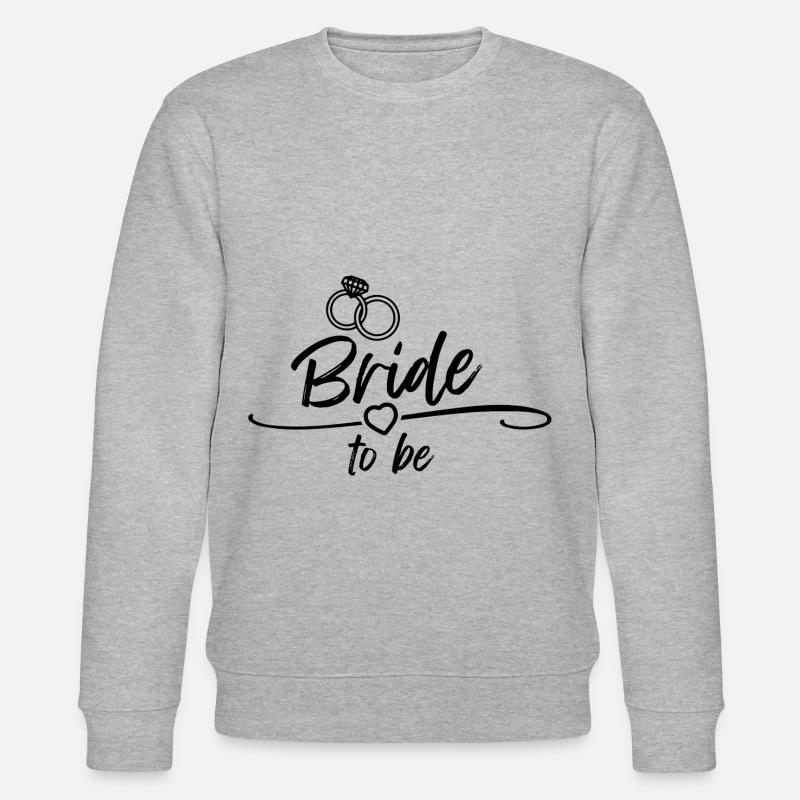 Future mariée - Junggesselnabschied - Sweat bio CHANGER Stanley/Stella Unisexe - gris chiné