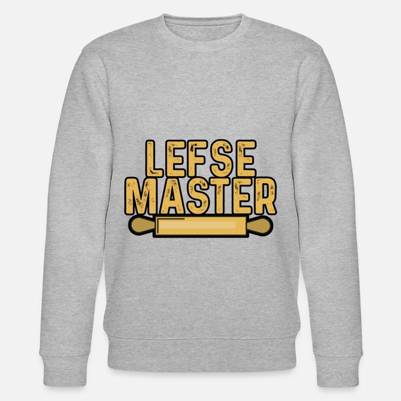 Lefse Master 7 - Stanley/Stella Unisex Bio-Sweatshirt CHANGER  - Grau meliert