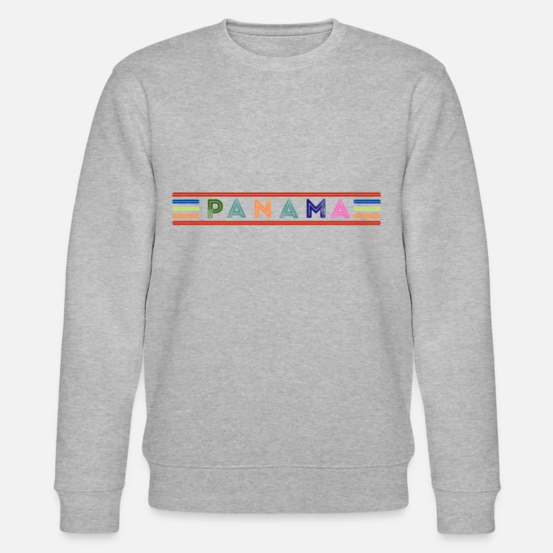 PANAMA - Stanley/Stella Unisex Bio-Sweatshirt CHANGER - Grau meliert