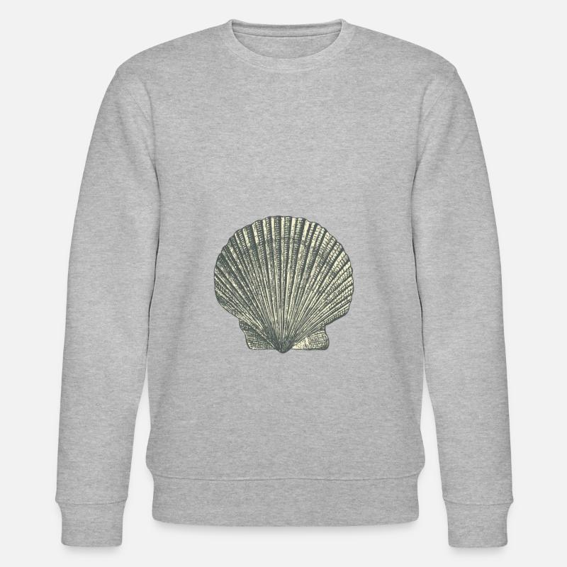 Muscheln - Stanley/Stella Unisex Bio-Sweatshirt CHANGER  - Grau meliert