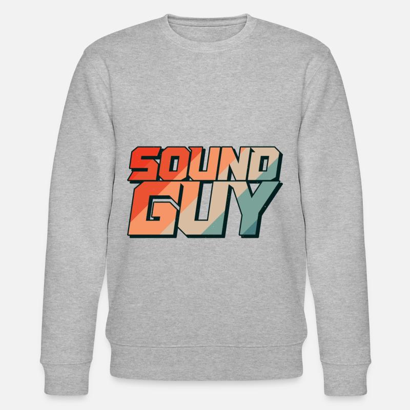 Tontechniker Veranstaltungstechnik Audiotechniker - Stanley/Stella Unisex Bio-Sweatshirt CHANGER  - Grau meliert