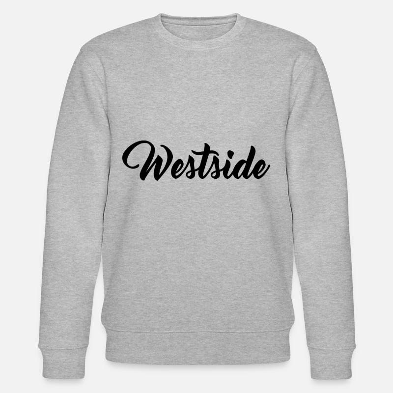 Westside Westen West - Stanley/Stella Unisex Bio-Sweatshirt CHANGER  - Grau meliert