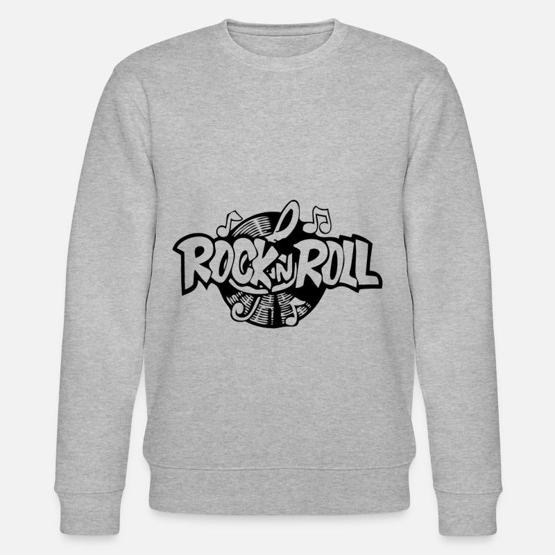 Rock n Roll - Stanley/Stella Unisex Bio-Sweatshirt CHANGER  - Grau meliert