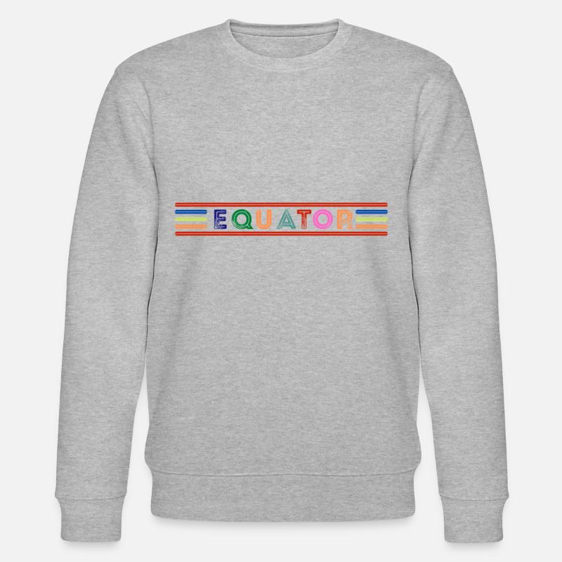 EQUATOR - Sweat bio CHANGER Stanley/Stella Unisexe - gris chiné