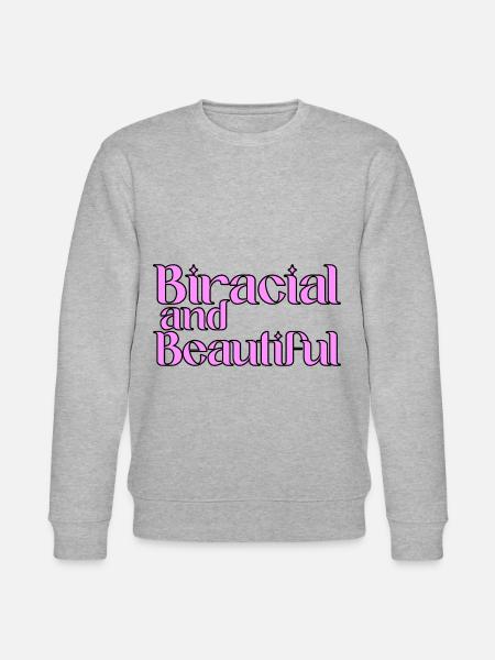 Biracial et beau - Sweat bio CHANGER Stanley/Stella Unisexe - gris chiné