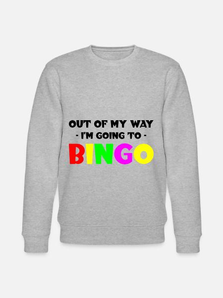 Ud af min måde, jeg har tænkt mig at Bingo - Stanley/Stella økologisk unisex-sweatshirt CHANGER  - grå meleret