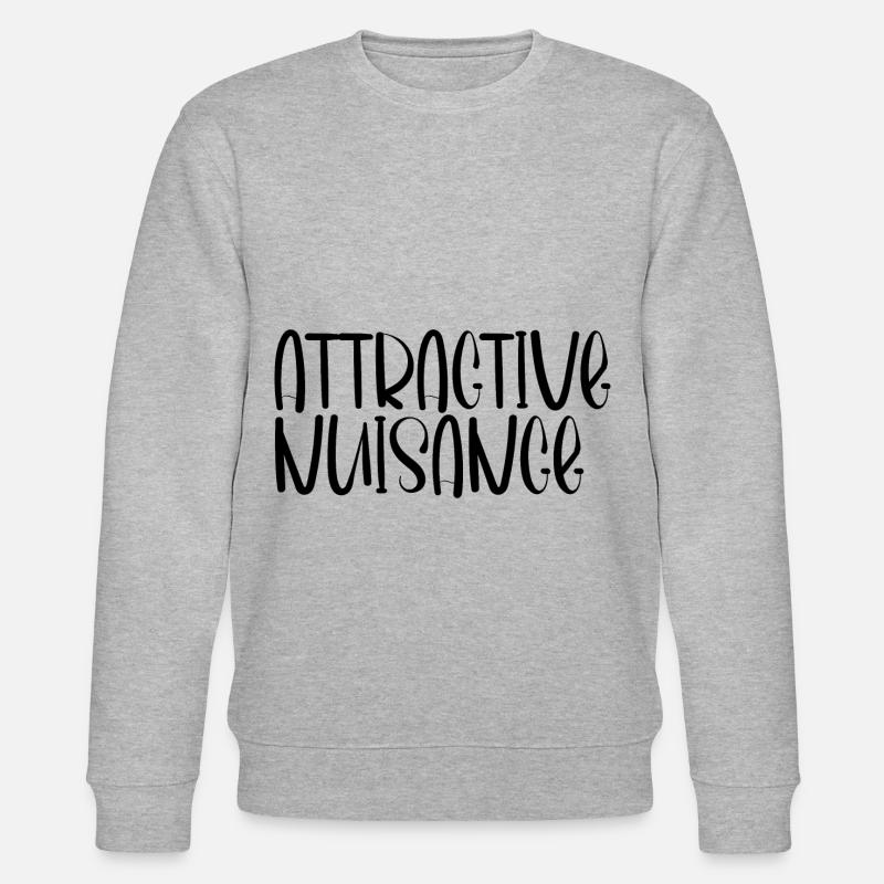 Attractive Nuisance 4 - Stanley/Stella Unisex Bio-Sweatshirt CHANGER  - Grau meliert